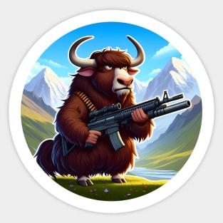 Tactical Yak Sticker